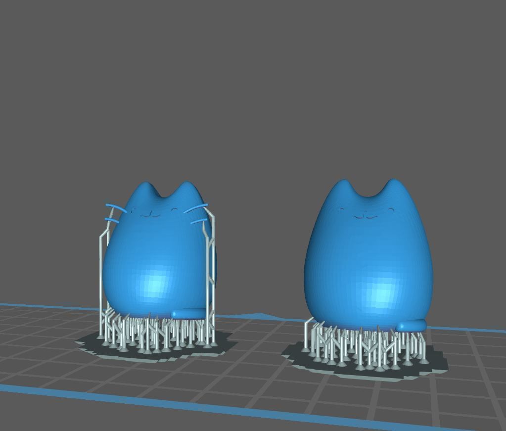 PUSHEEN THE CAT free 3D model 3D printable | CGTrader