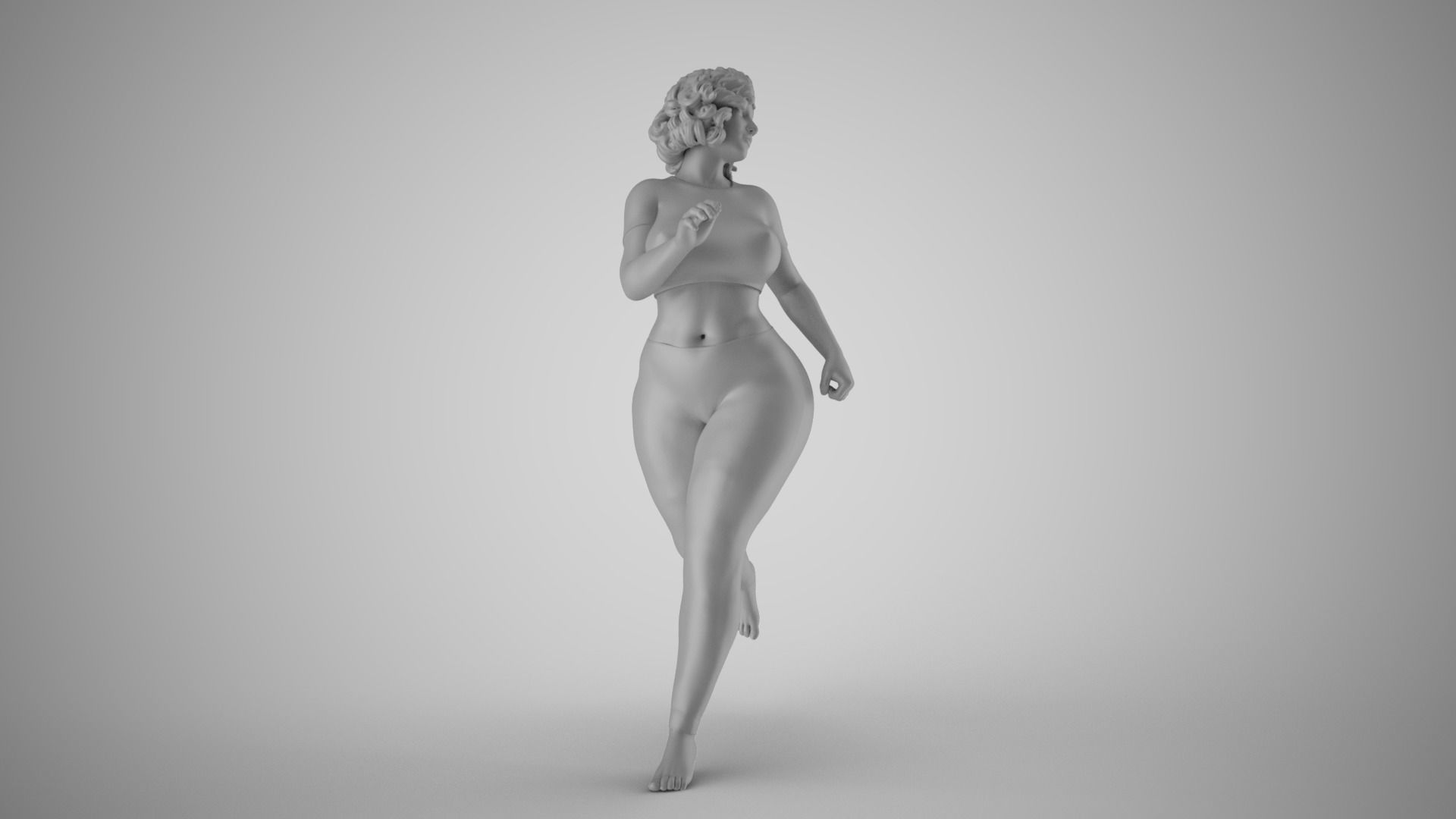 Relaxed Runner 3D print model_2