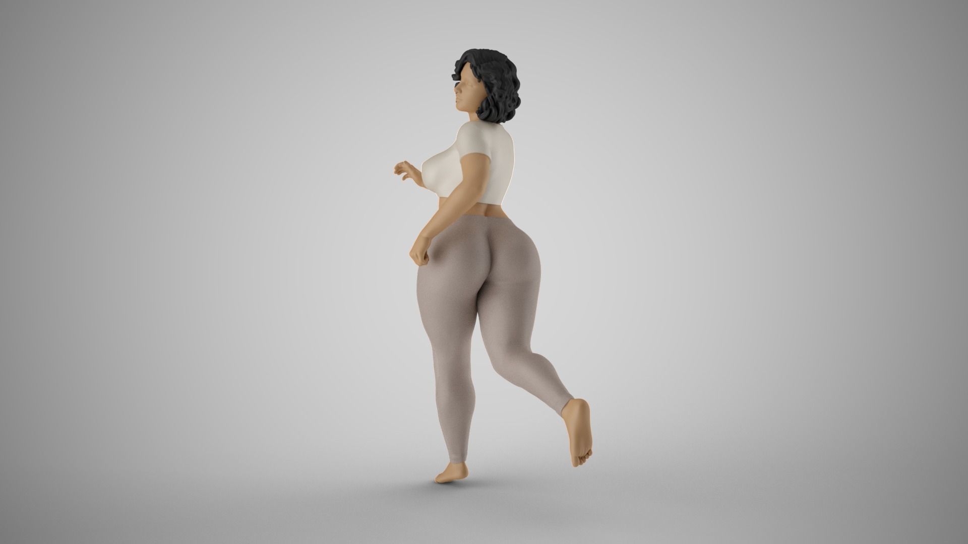 Relaxed Runner 3D print model_9