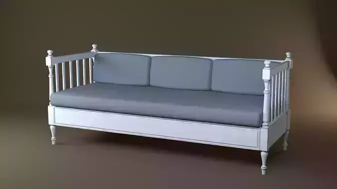 Antique Swedish Sofa 2