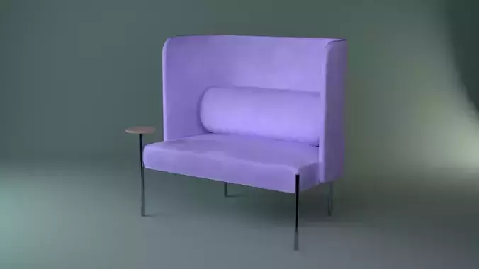 Ara Sofa By Perez Ochando Low-poly 3D model