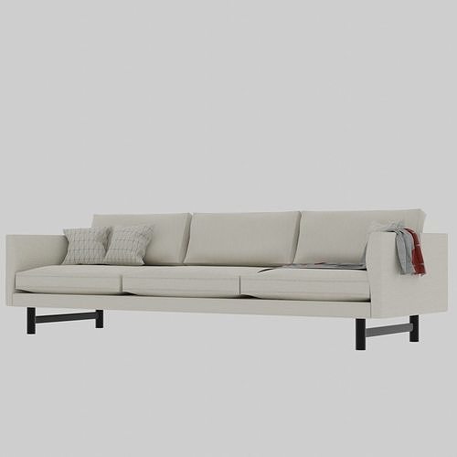 Calmo 3 Seater 80 3D model