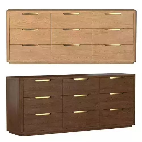 BRETON 9-DRAWER DRESSER