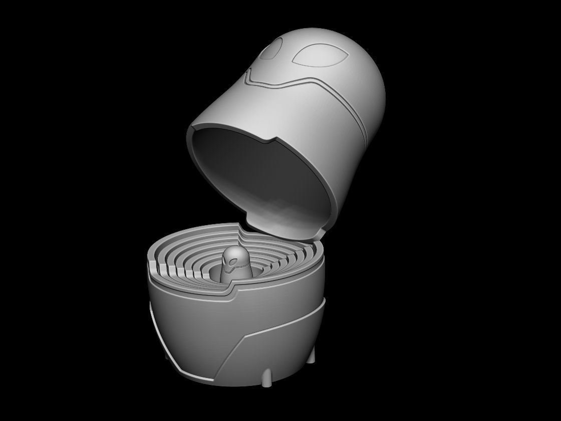 I am Groot Matryoshka Russian dolls  3d digital download 3D print model_4