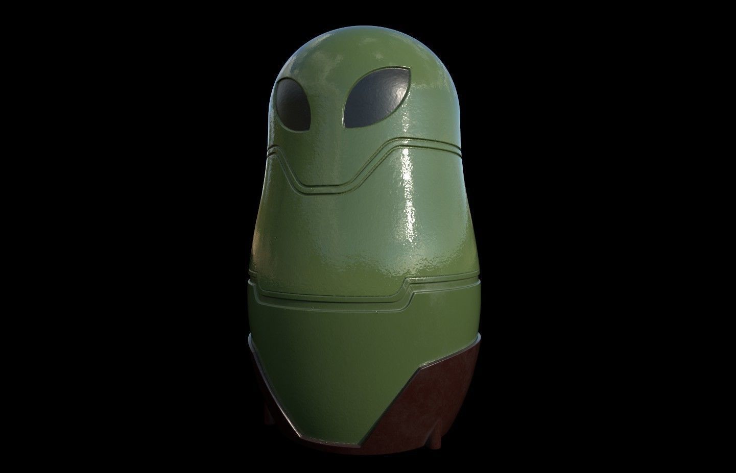 I am Groot Matryoshka Russian dolls  3d digital download 3D print model_2