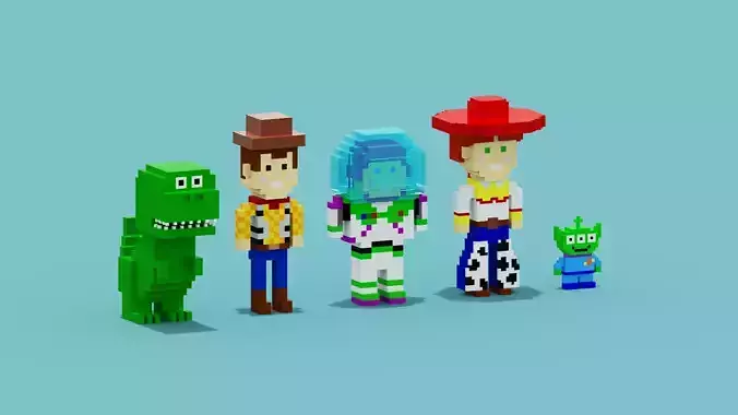 Voxel Toy Story Collection