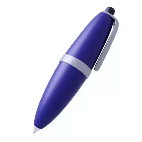 School Stuff Pen Cartoon style Illustration