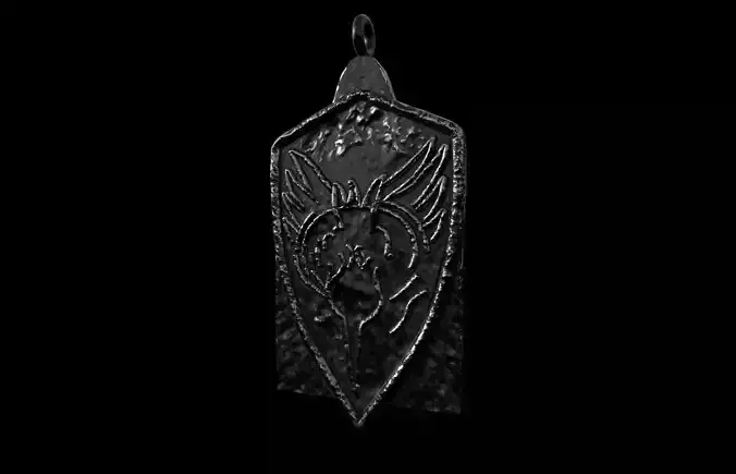 Halbrand lord of the rings Rings of power medal 3D  download 3D print model