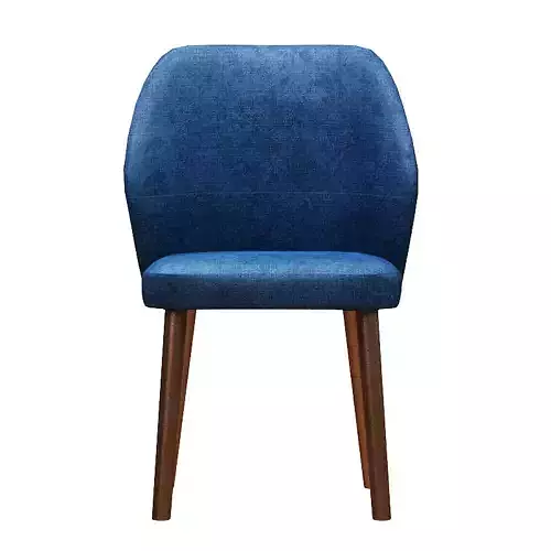 contemporary chair fabric and wood