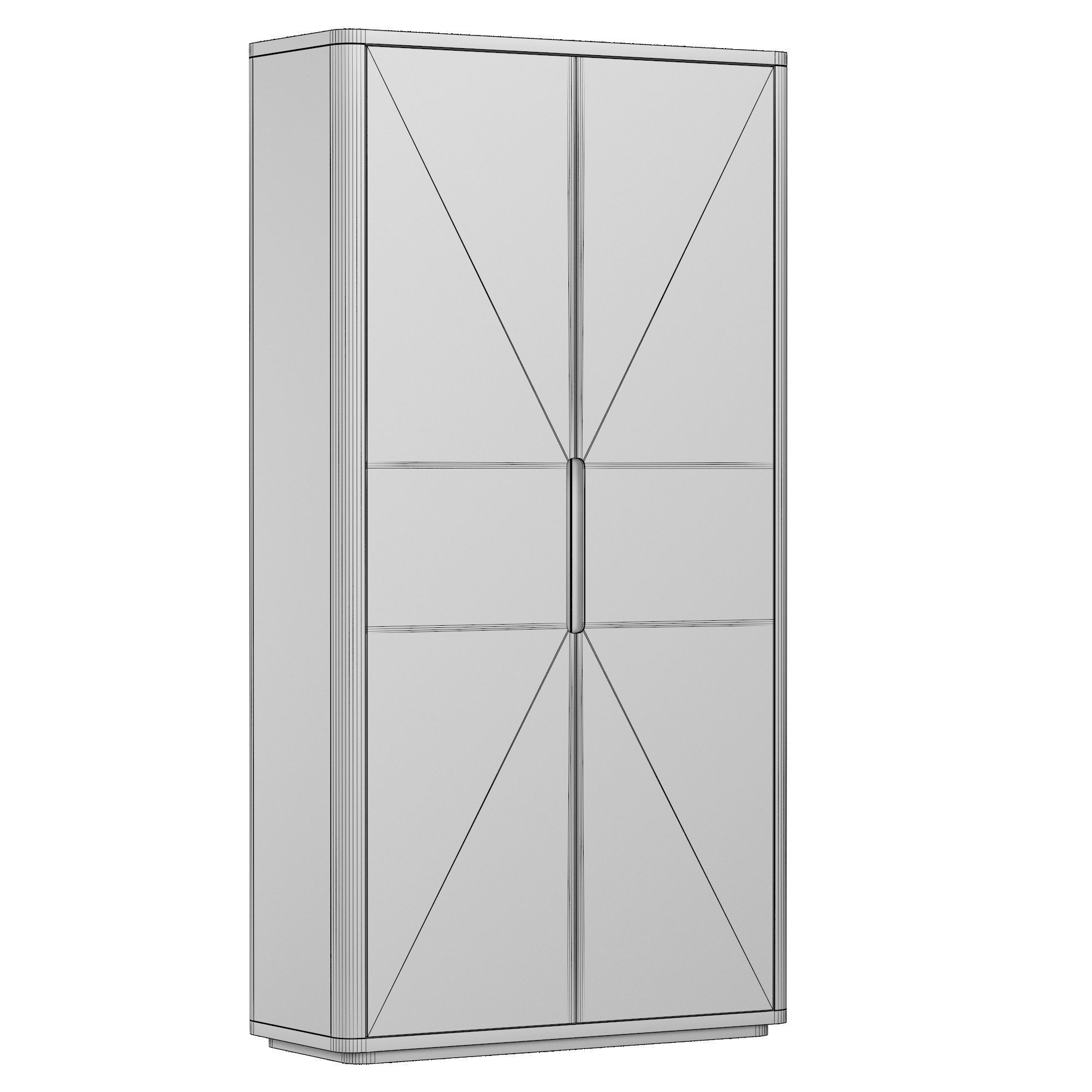 BRETON PANEL CABINET 3D model_5