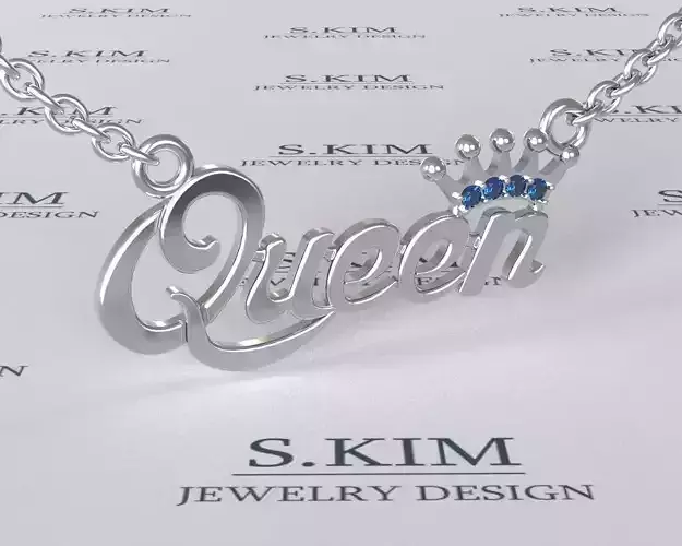 Queen pendant