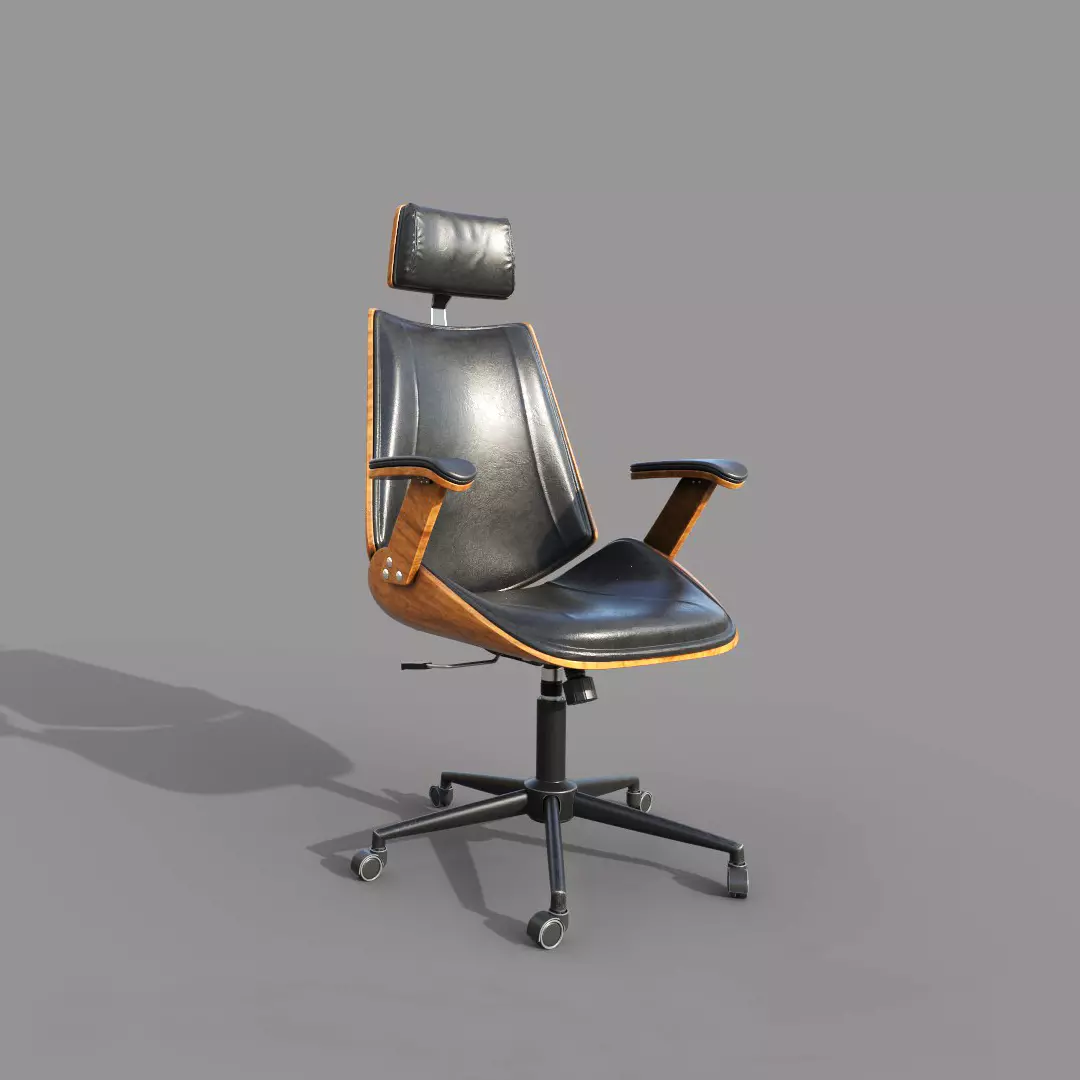 Gaming chair Free 3D model