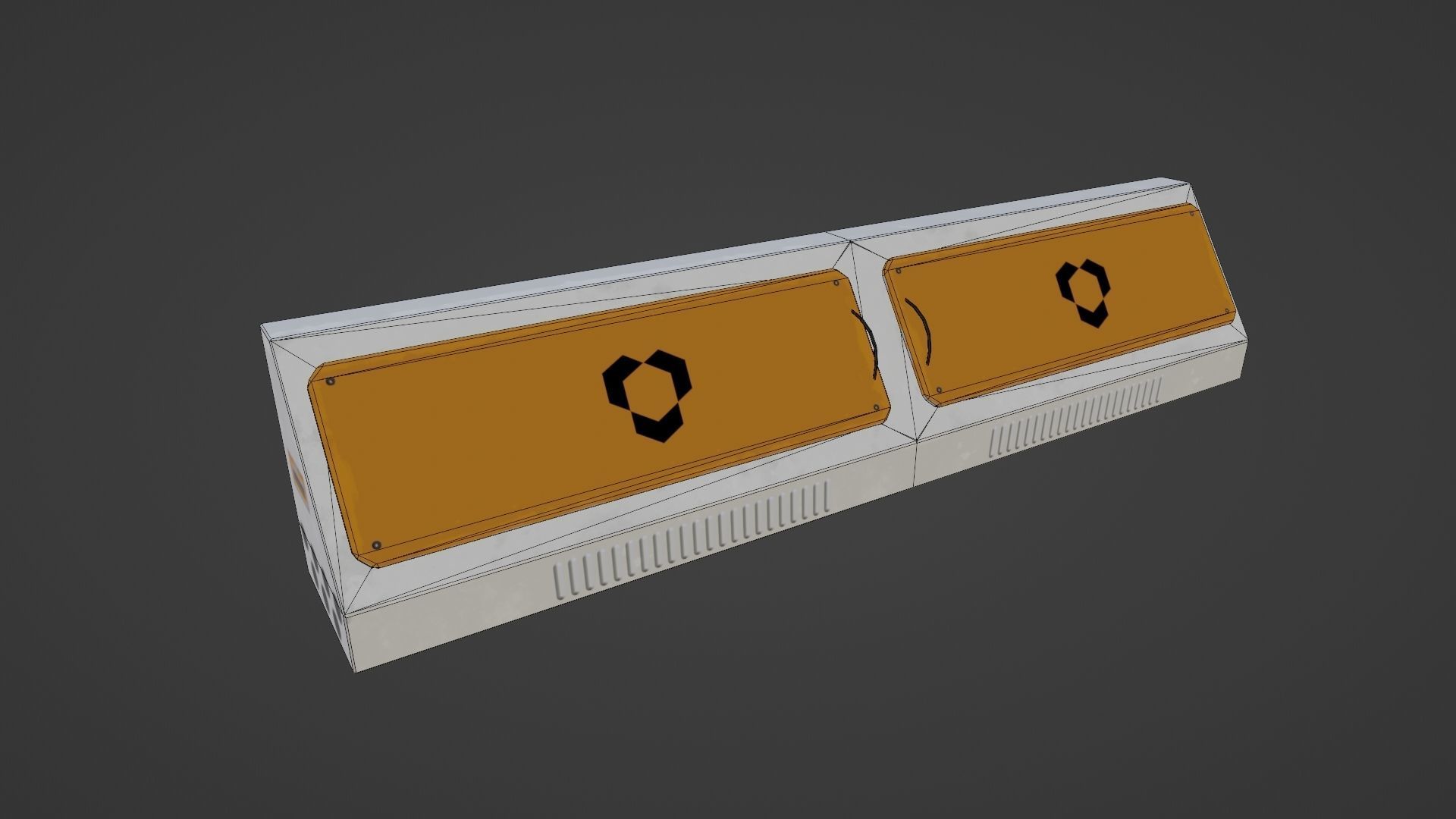 Sci-fi asset pack Free low-poly 3D model_20