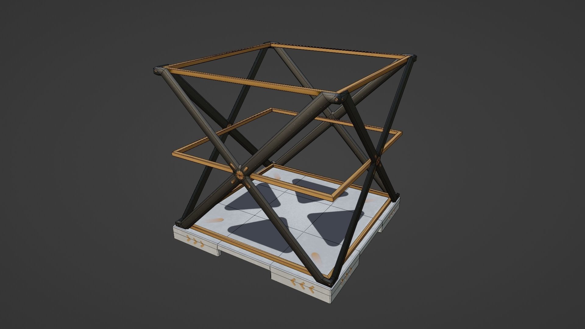 Sci-fi asset pack Free low-poly 3D model_7