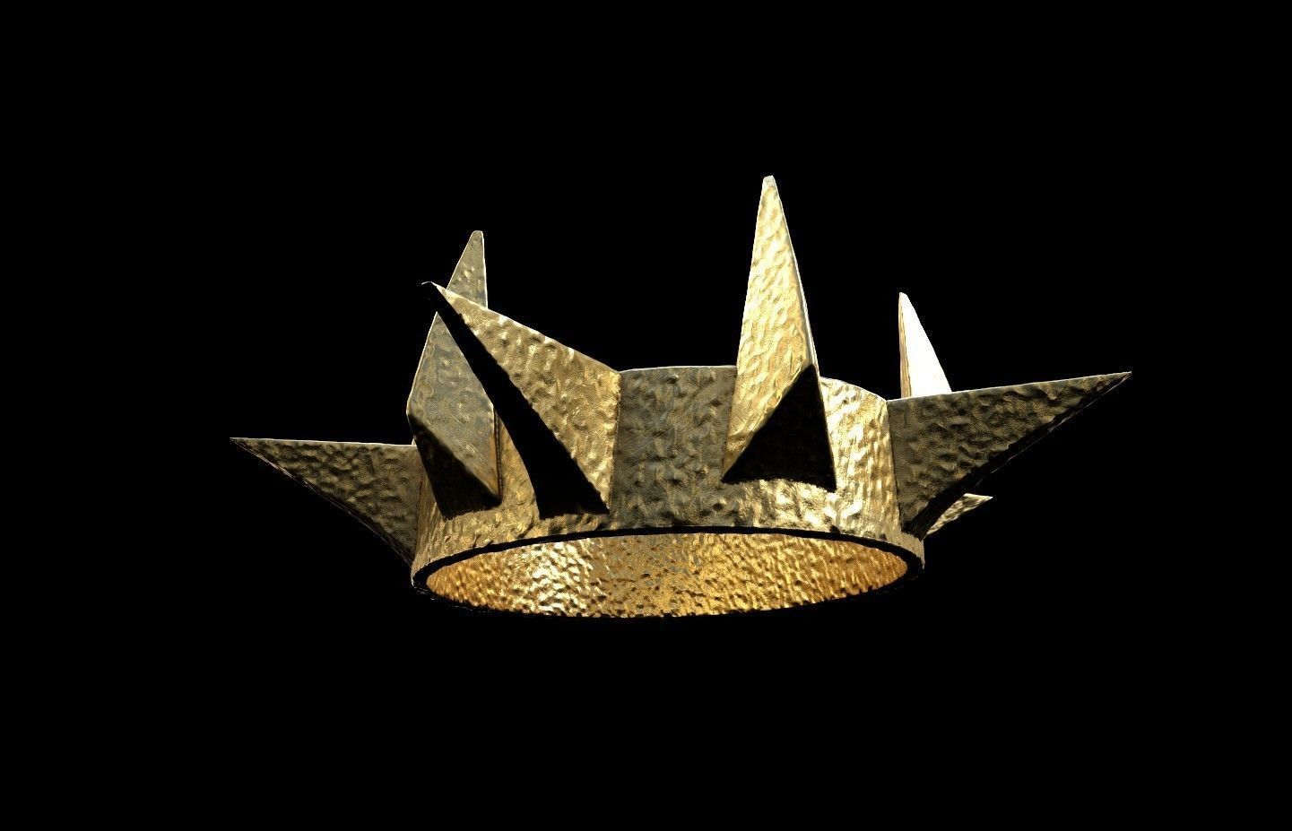 Durin crown Rings of power 3D DIGITAL FILE 3D print model_2