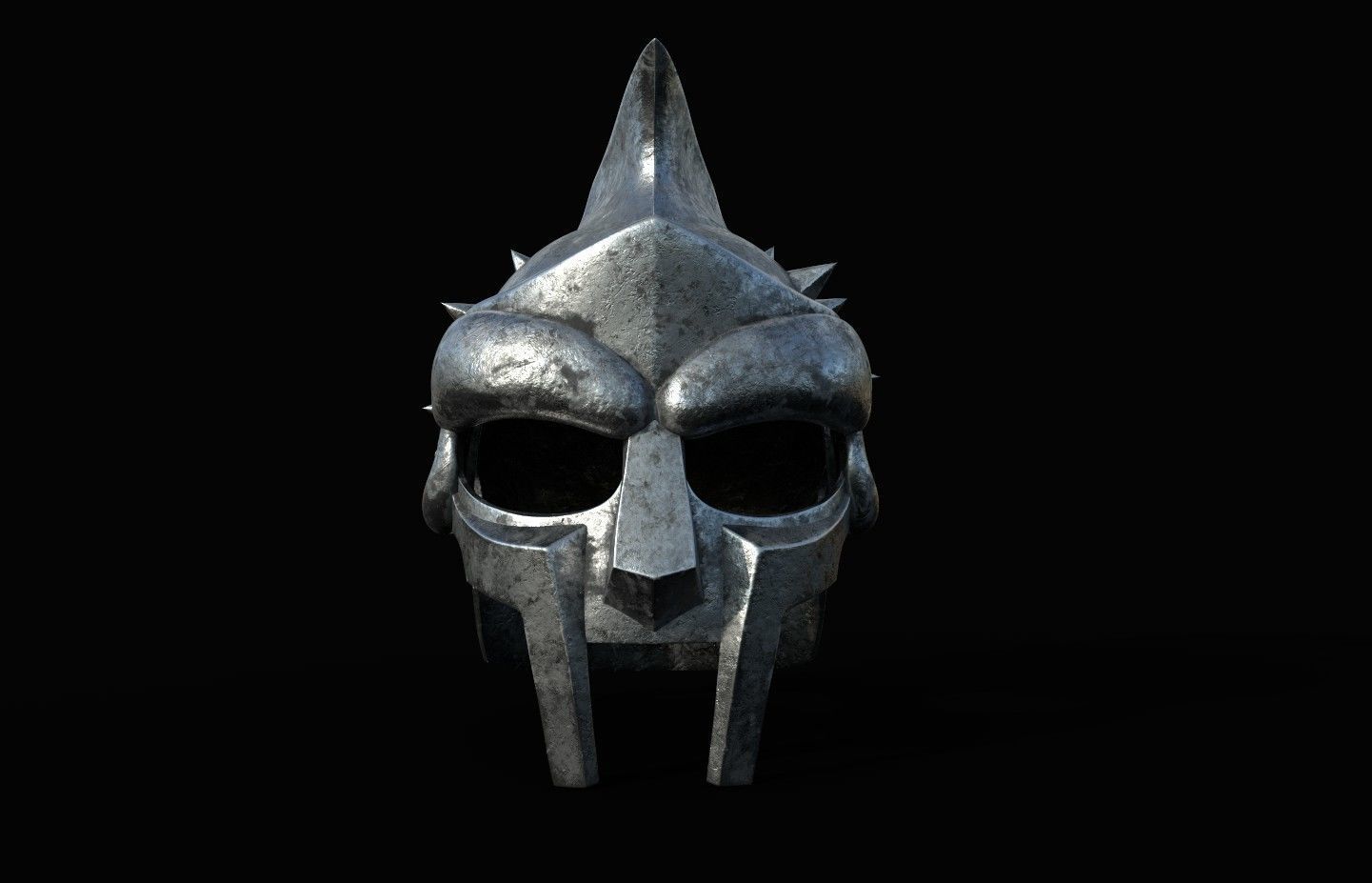 Gladiator Helmet 3d digital download 3D print model_1