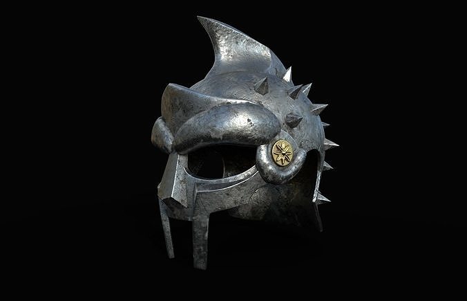 Gladiator Helmet 3d digital download 3D print model
