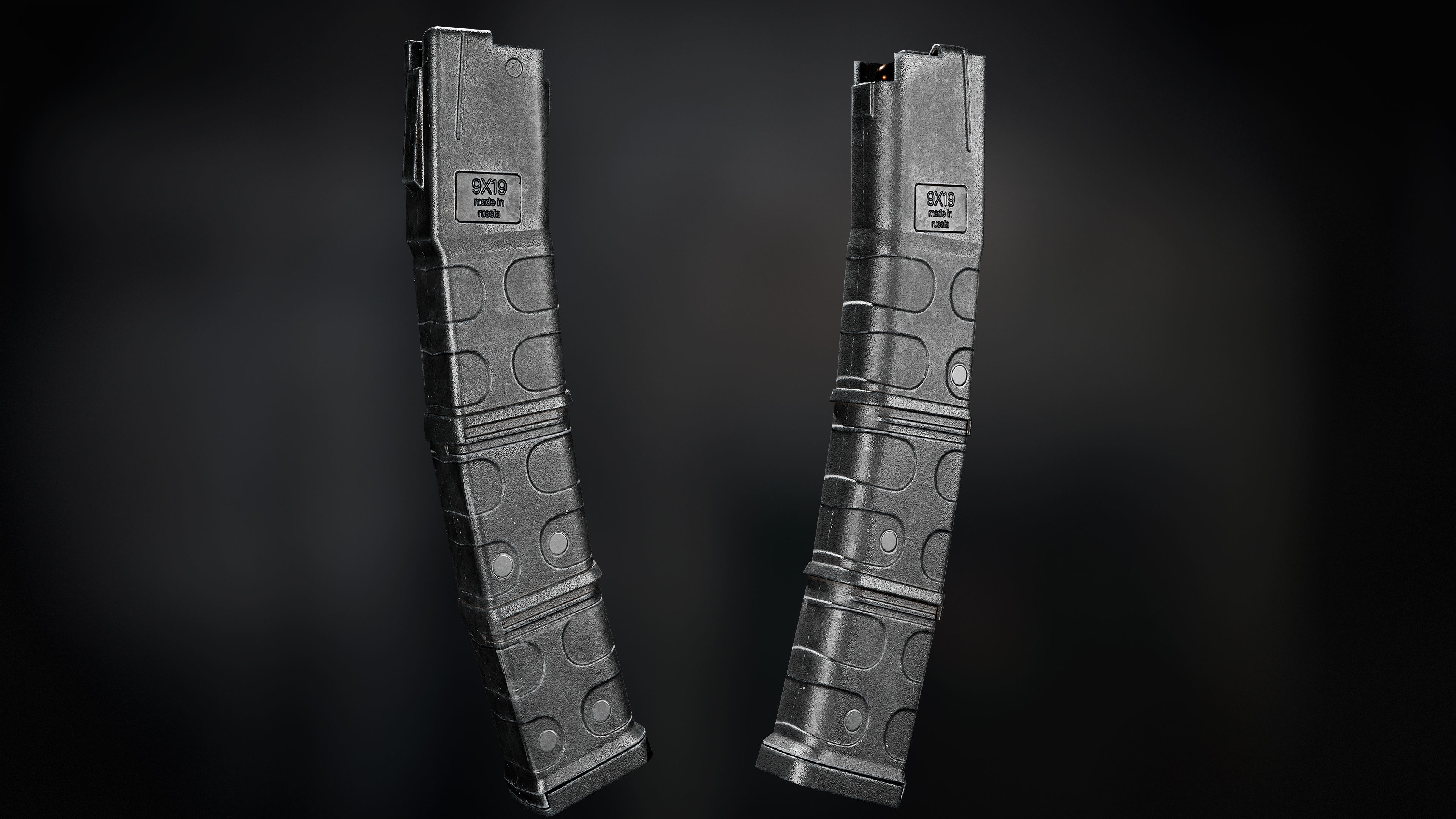 VPO-185 sniper rifle Low-poly 3D model_9