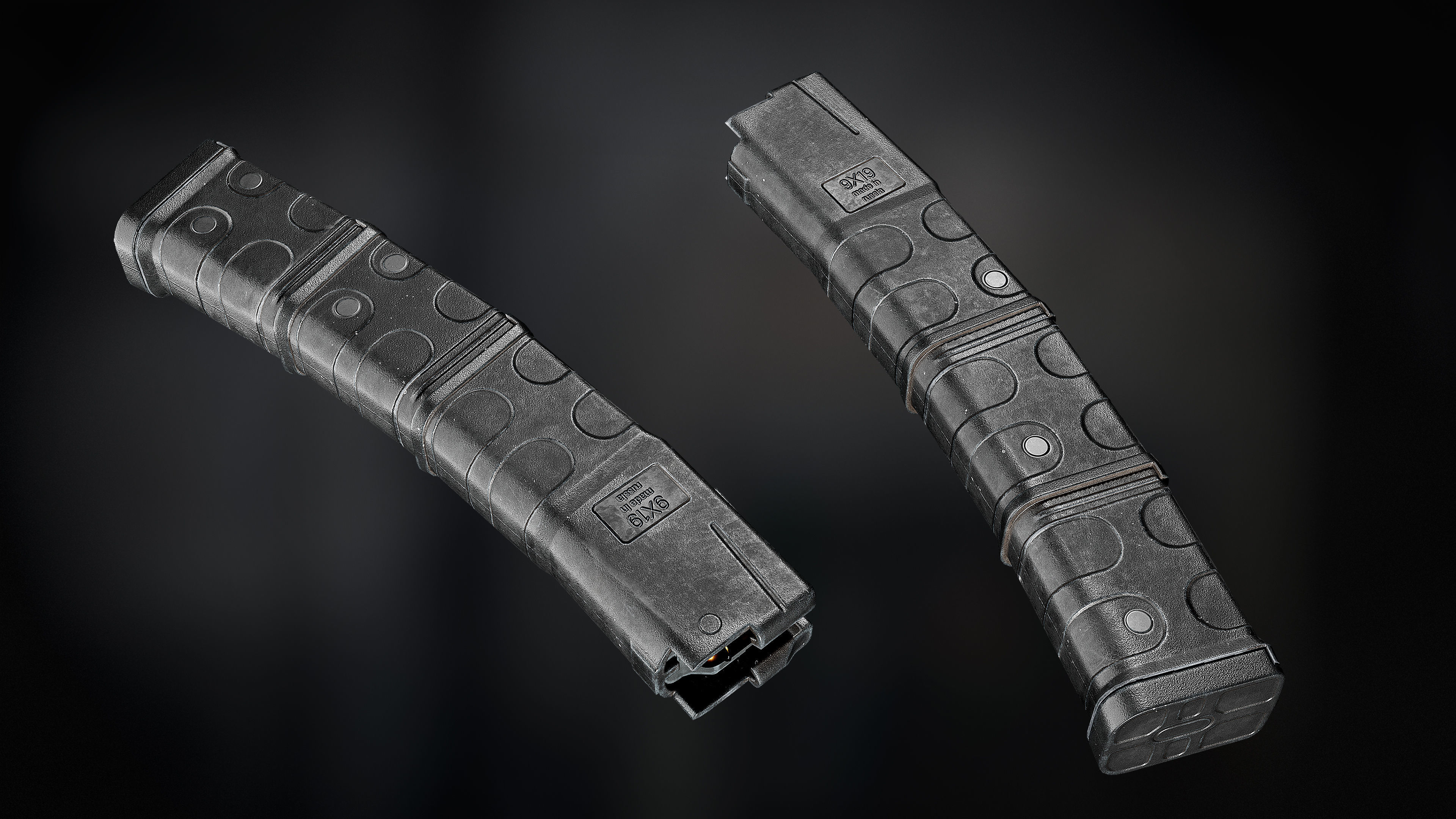 VPO-185 sniper rifle Low-poly 3D model_8