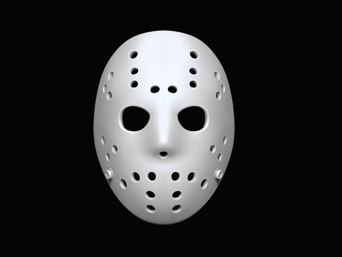 Jason Voorhees Halloween Mask 3d digital download 3D print model_2