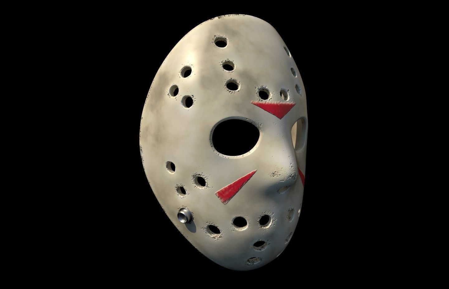 Jason Voorhees Halloween Mask 3d digital download 3D print model_1