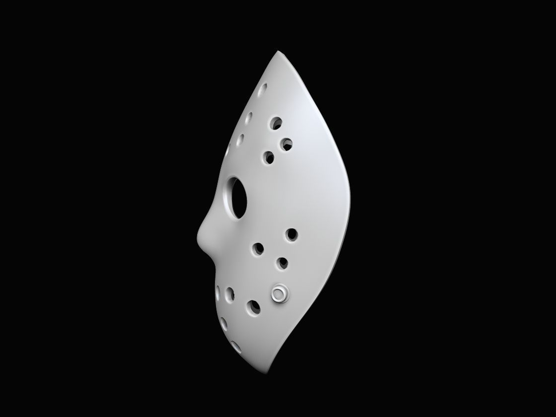 Jason Voorhees Halloween Mask 3d digital download 3D print model_3