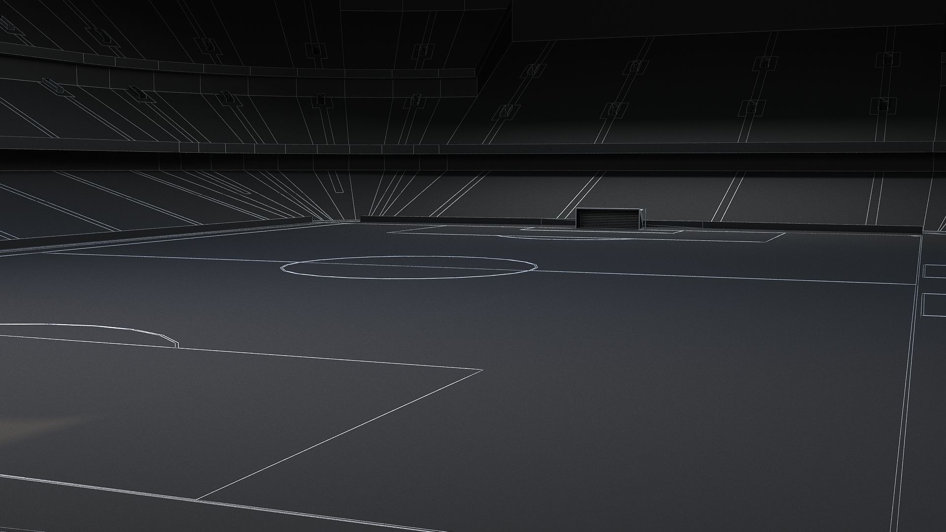 Al Bayt Stadium Low-poly 3D model_21