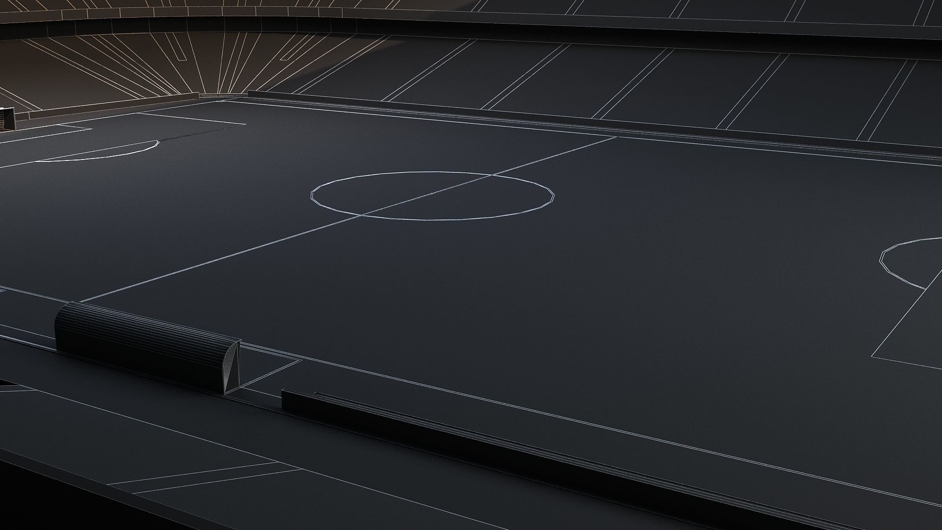 Al Bayt Stadium Low-poly 3D model_23