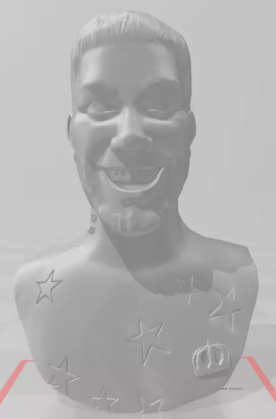 Busto Anuel aa 3D print model_0