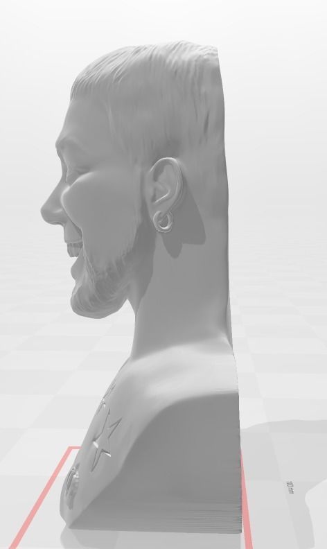 Busto Anuel aa 3D print model_4