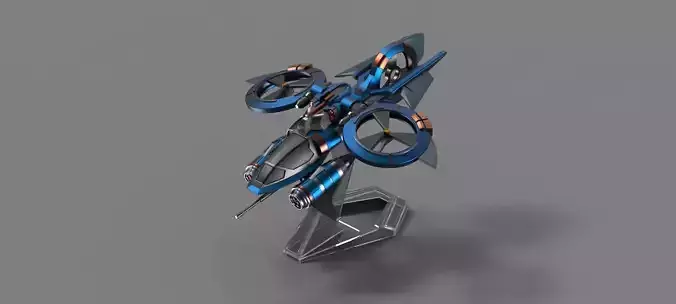 Banshees RE-Design   StarCraft2 3D print model