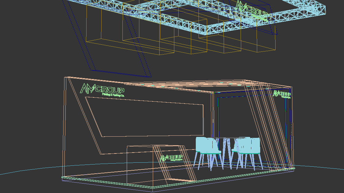 Exhibition Booth 3D model_6