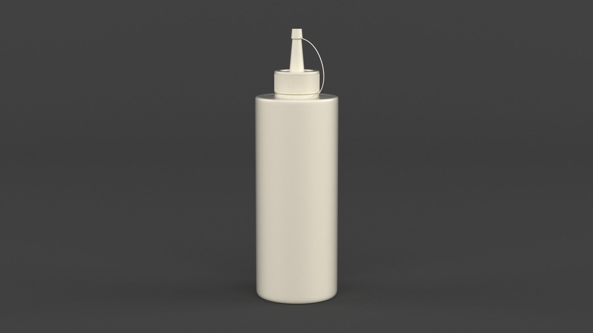 Sauce Bottles 3D model_4