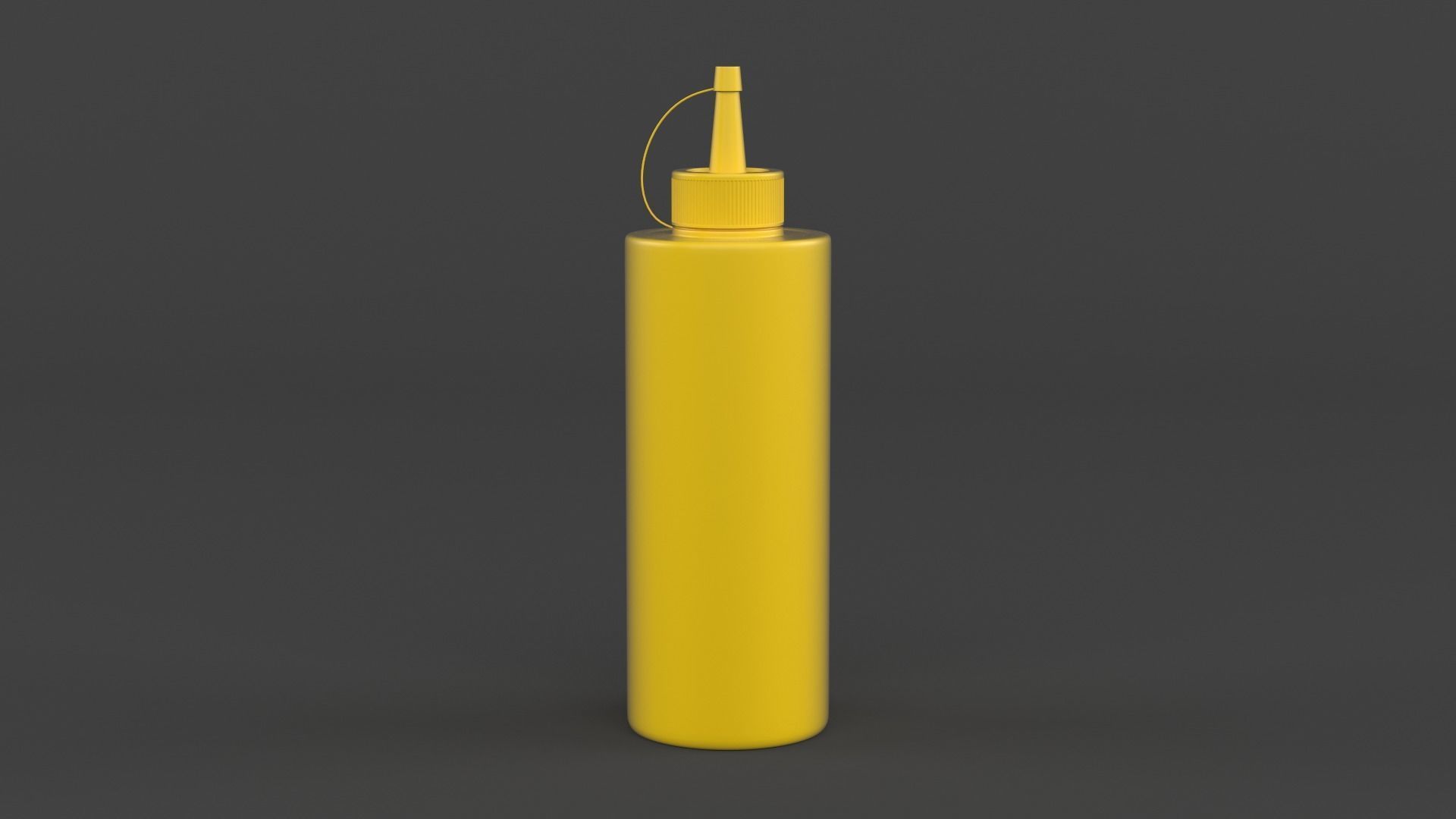 Sauce Bottles 3D model_6