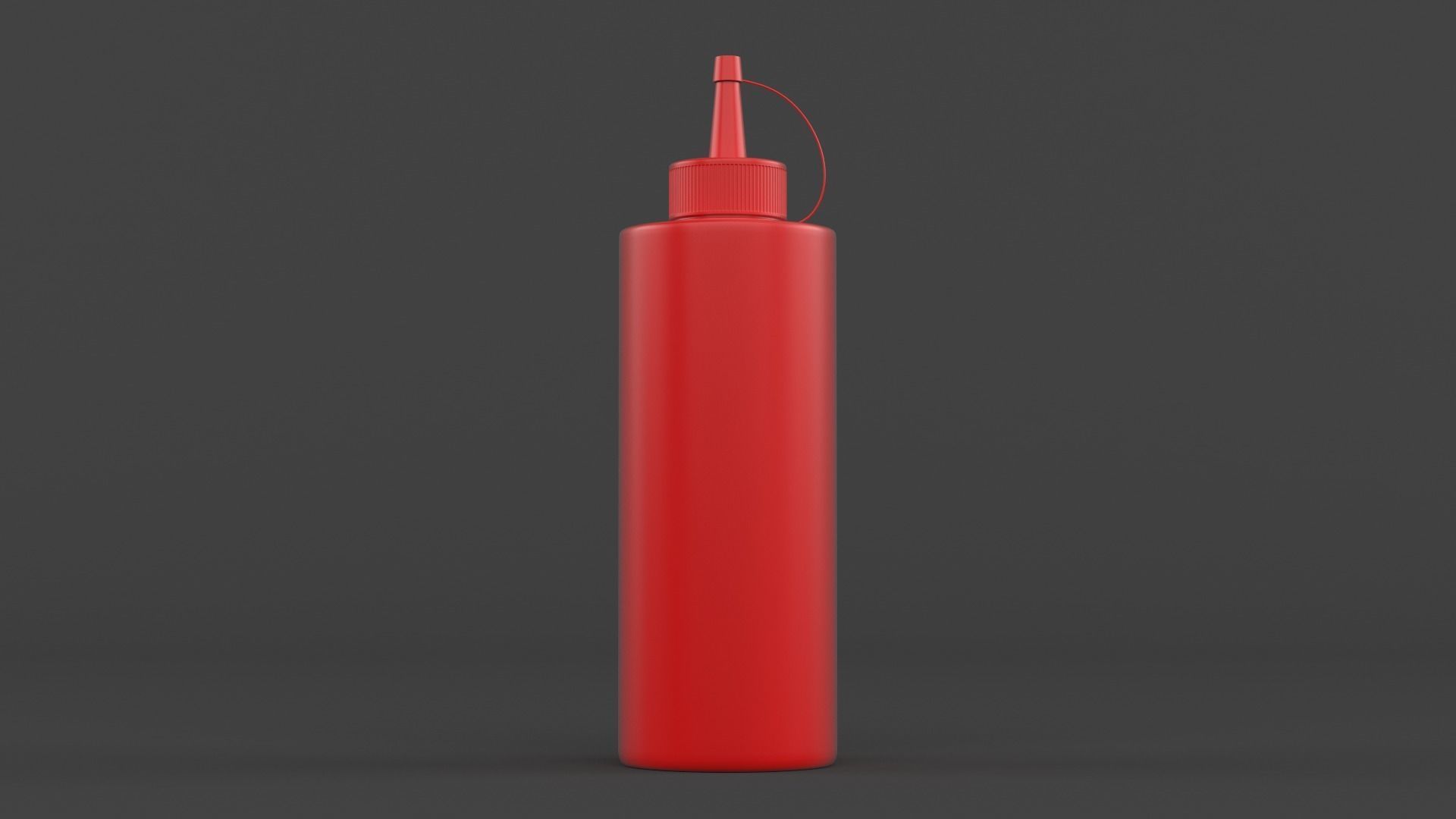 Sauce Bottles 3D model_1