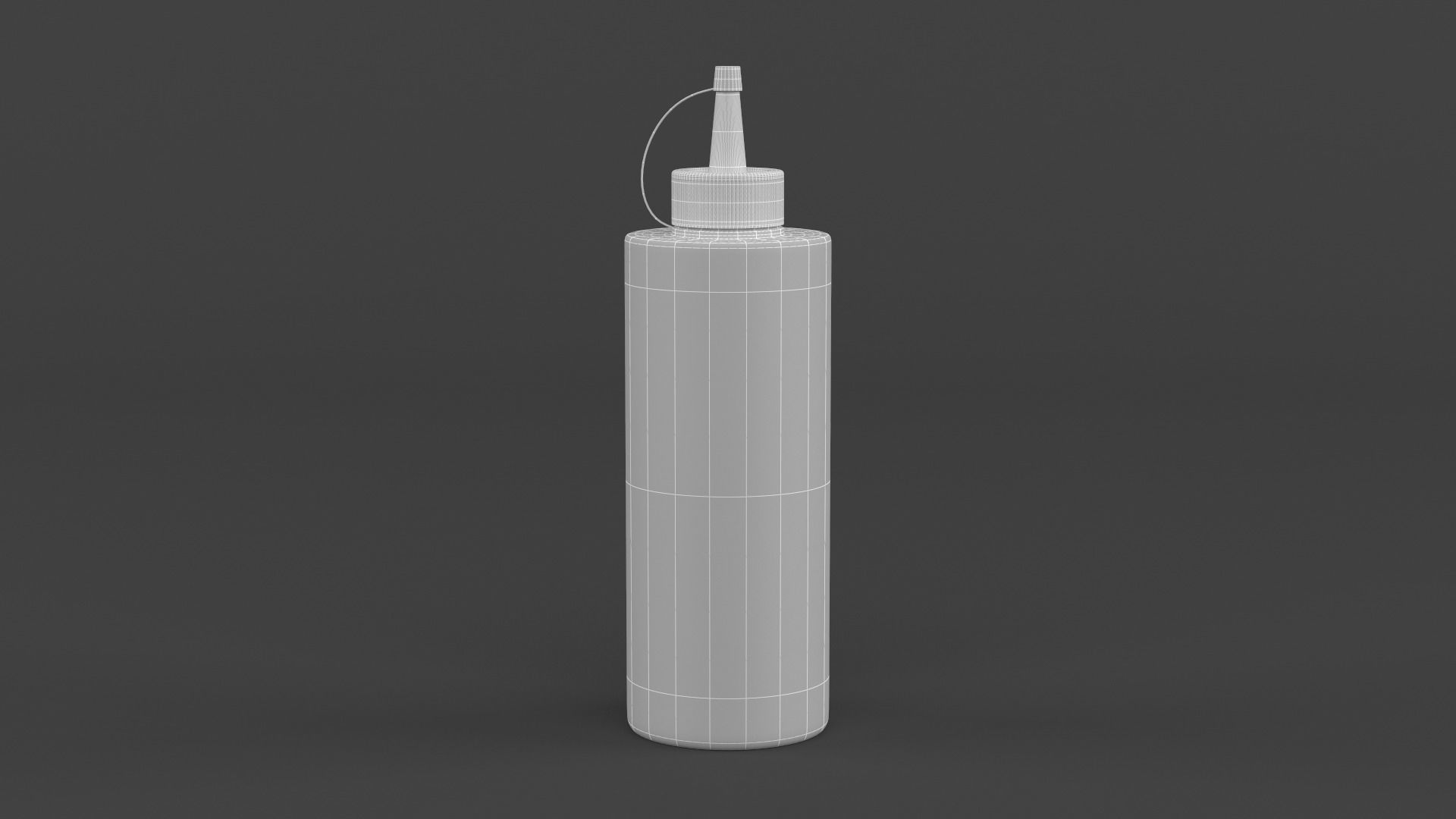 Sauce Bottles 3D model_13