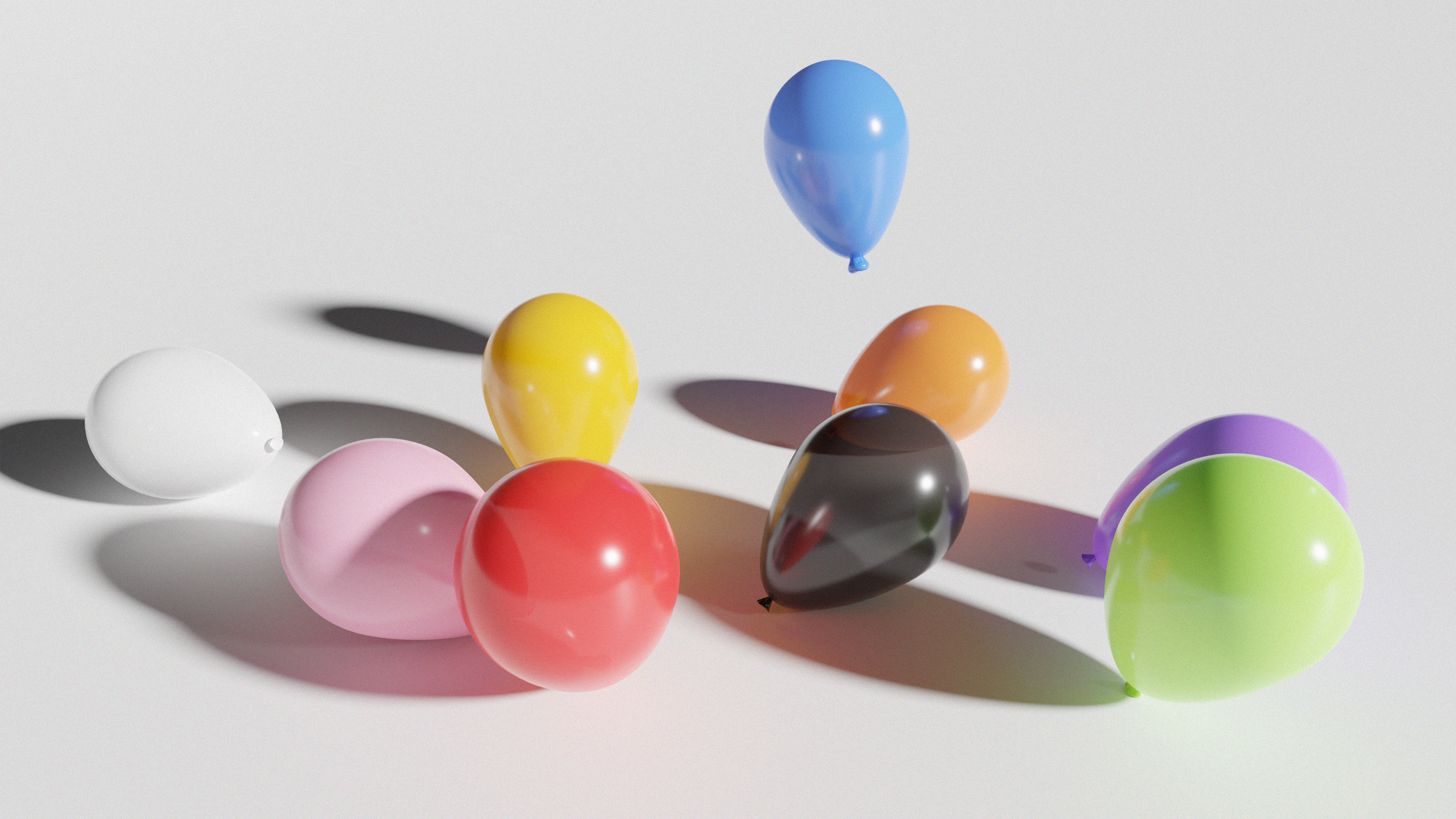 Balloons 3D model_3