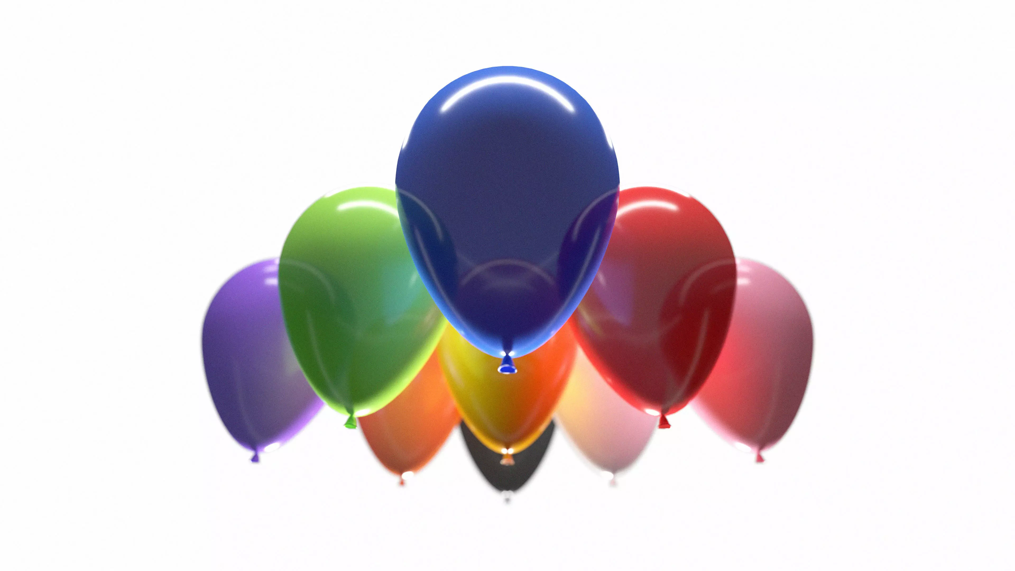 Balloons 3D model_0