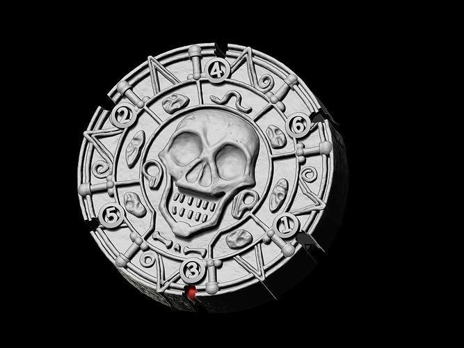 6 sided Dice Coin 3d digital download 3D print model