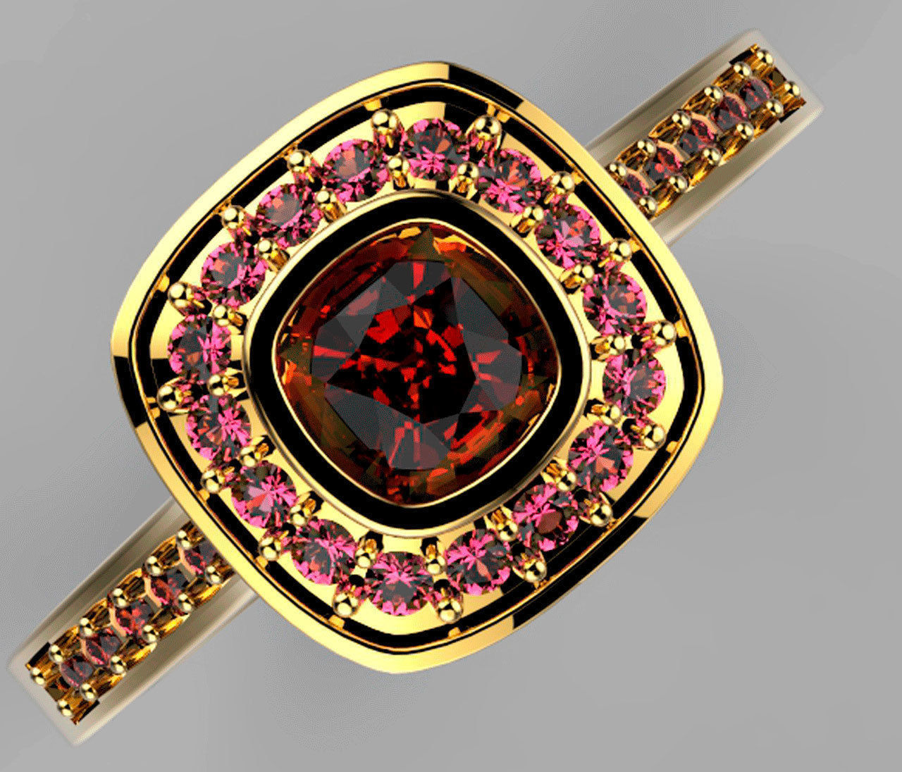 Ruby Star 3D print model_2