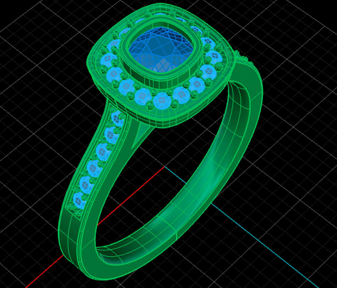 Ruby Star 3D print model_4