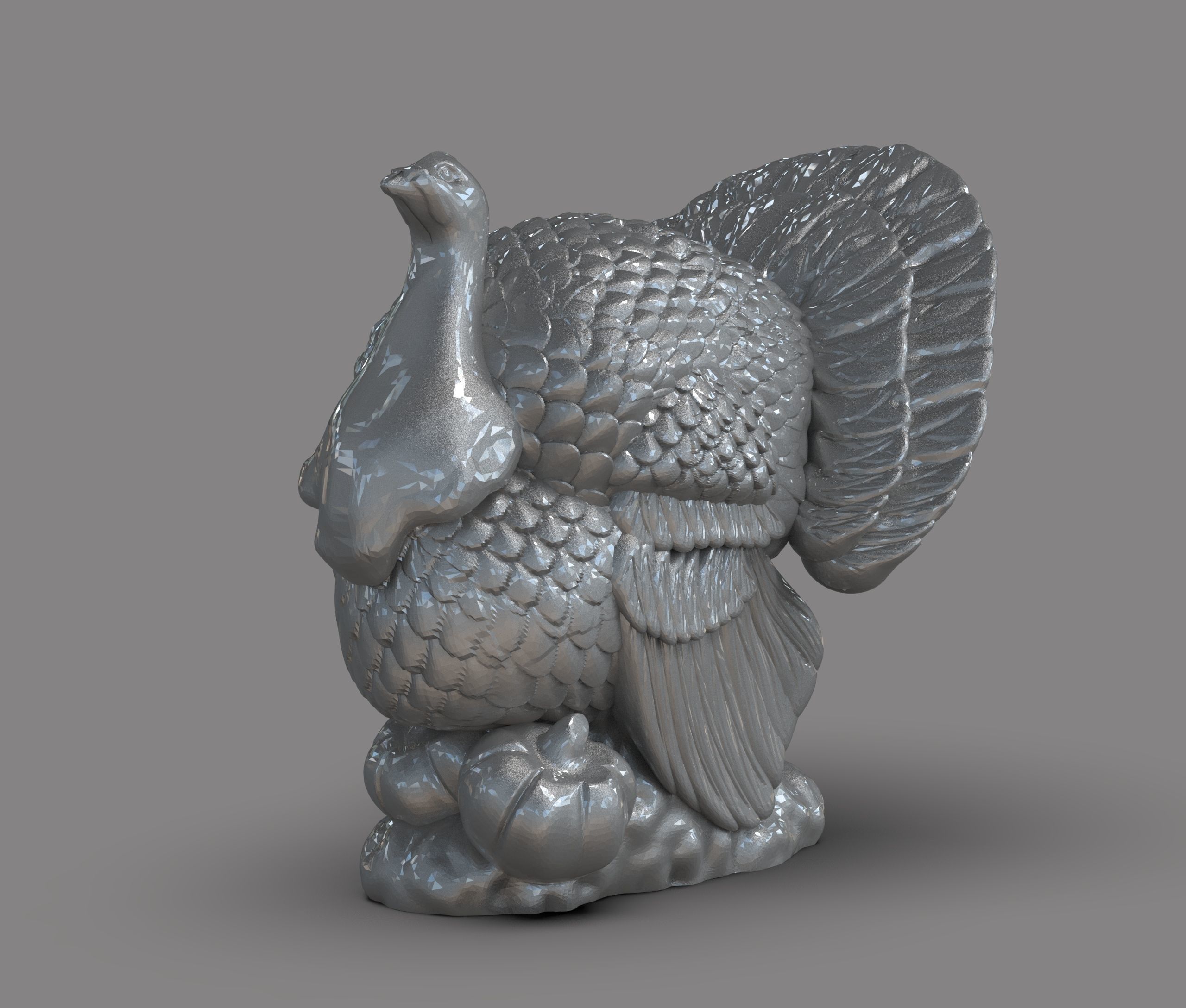The Thanksgiving Turkey 3D print model_1