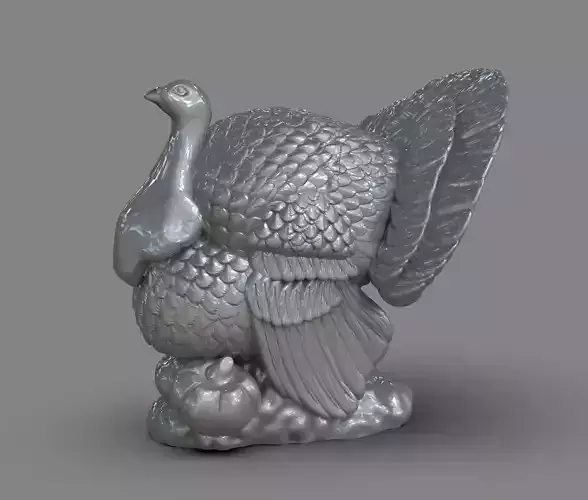 The Thanksgiving Turkey 3D print model