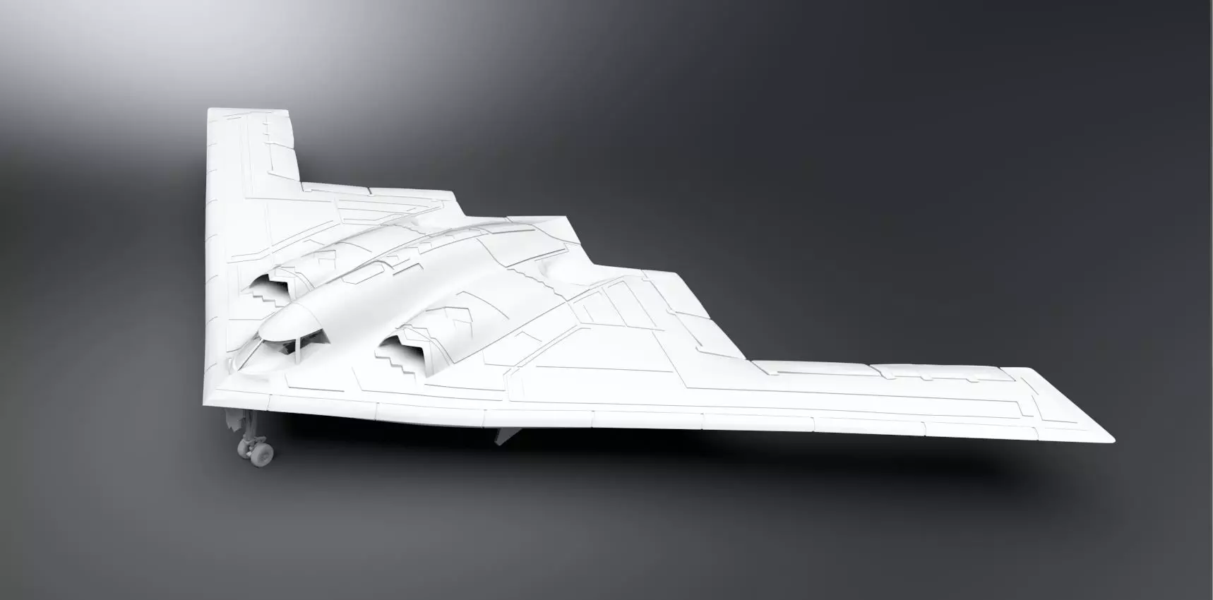 B2 Spirit Scale model 3D print model