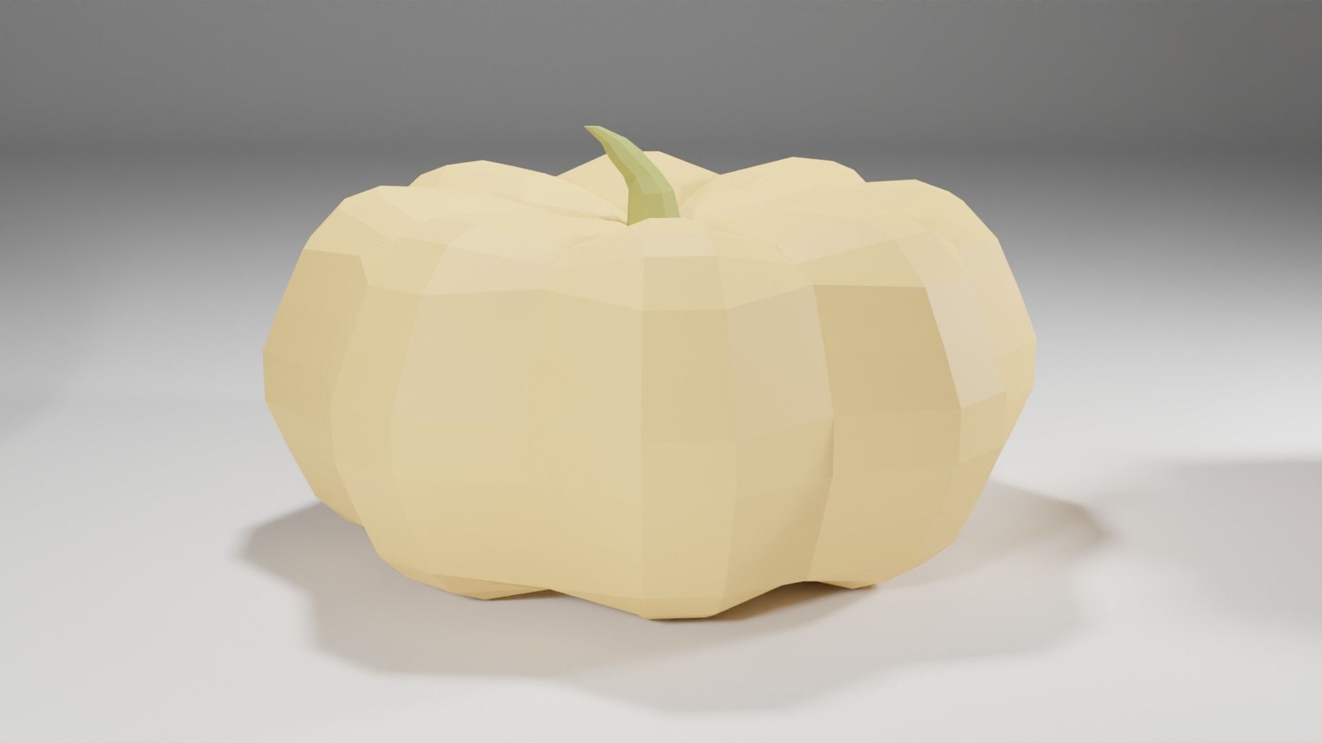 Cartoon Pumpkins low poly pack Low-poly 3D model_1