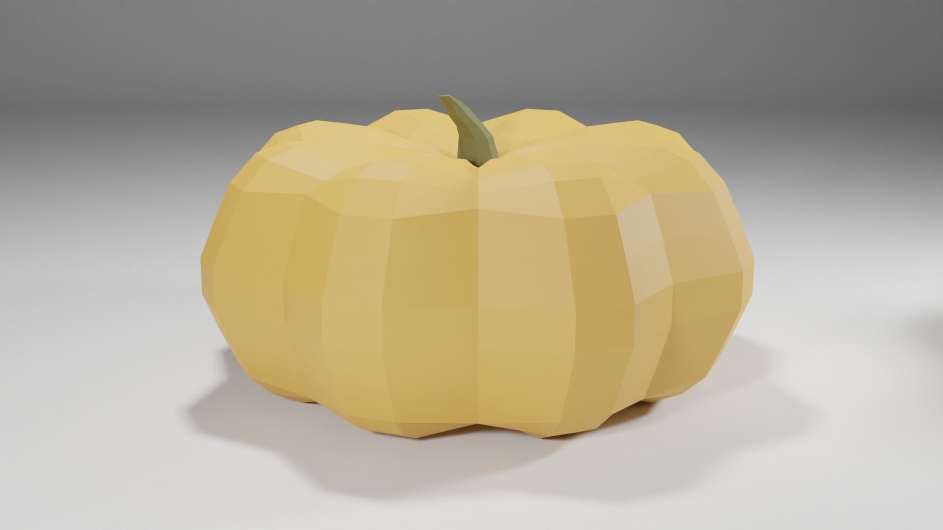 Cartoon Pumpkins low poly pack Low-poly 3D model_3