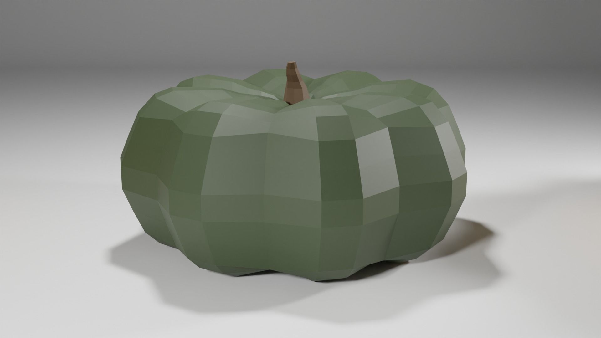 Cartoon Pumpkins low poly pack Low-poly 3D model_2