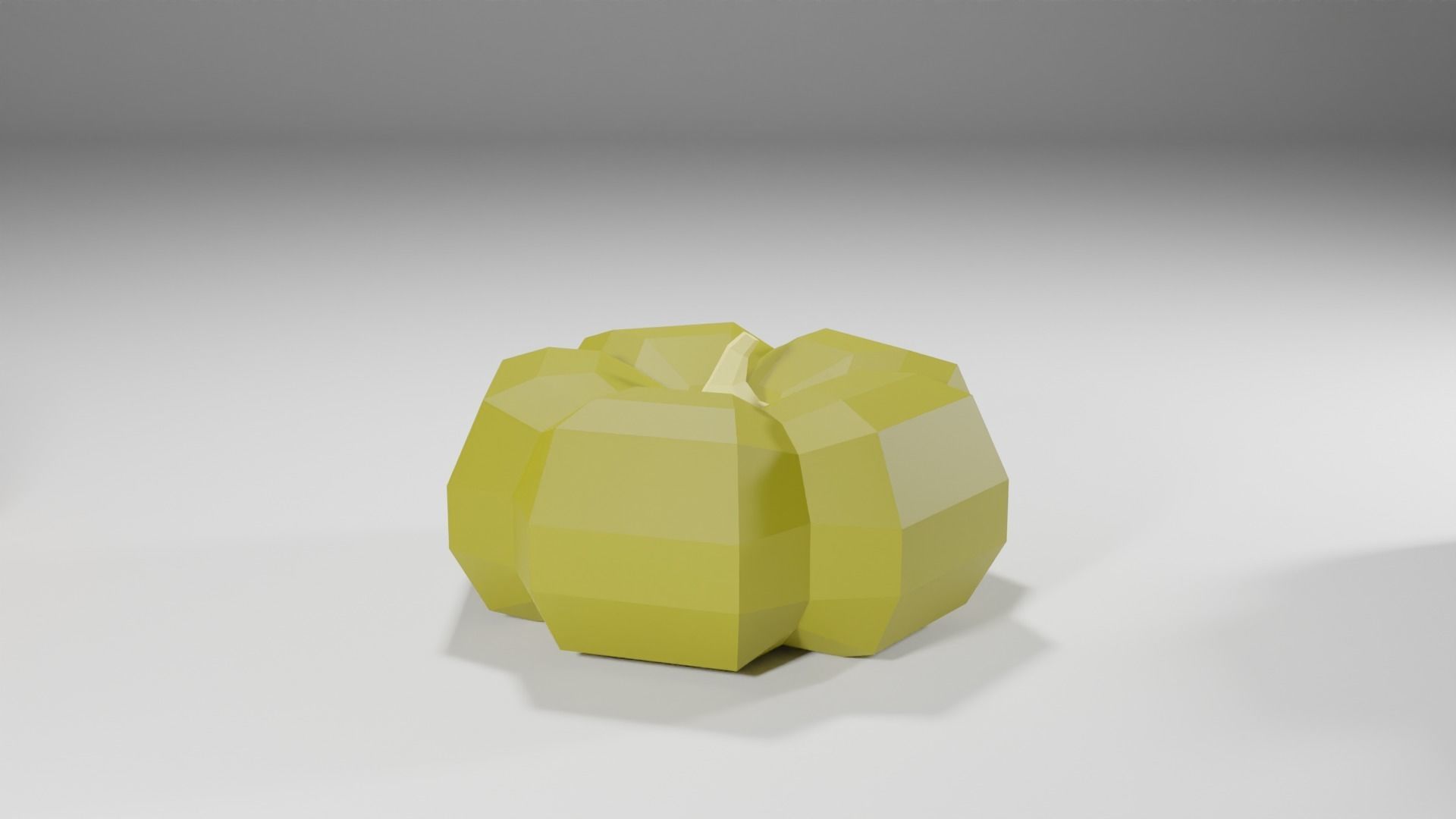 Cartoon Pumpkins low poly pack Low-poly 3D model_5