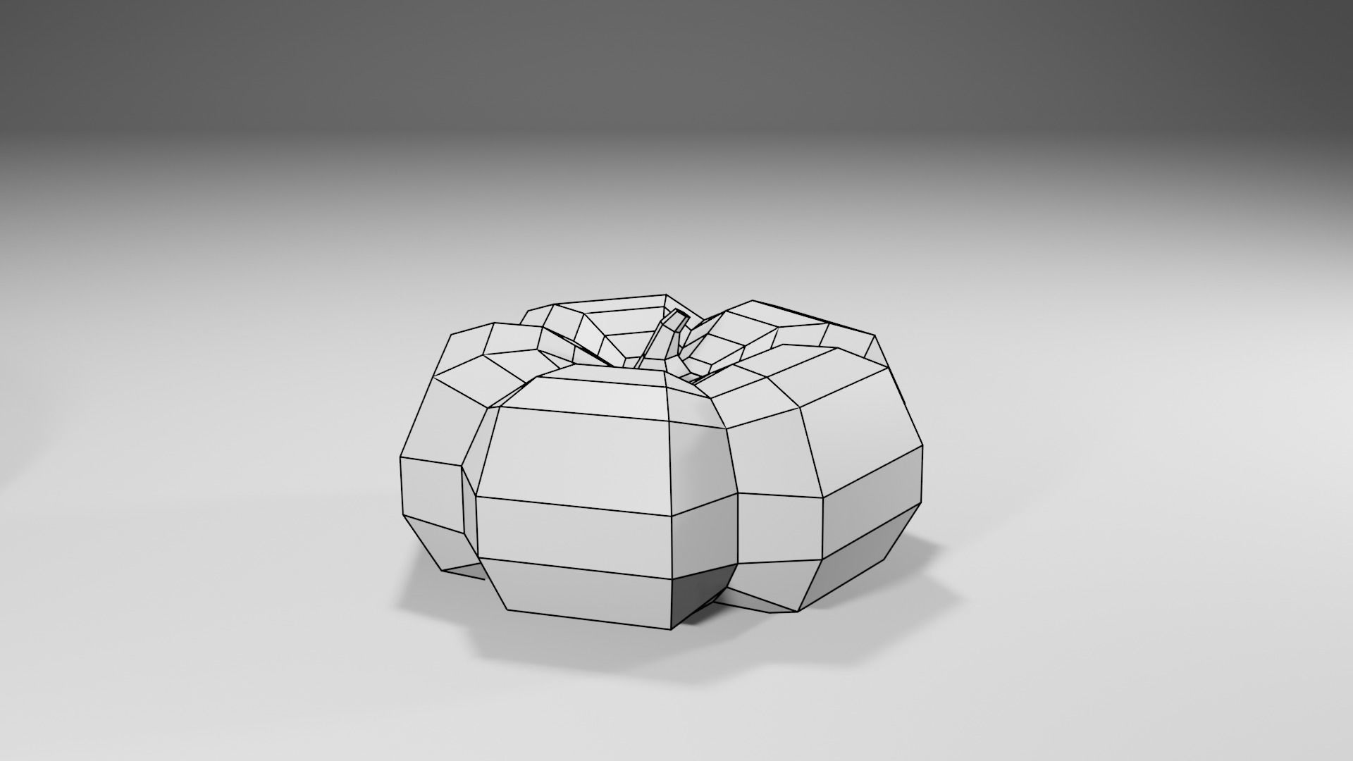 Cartoon Pumpkins low poly pack Low-poly 3D model_7