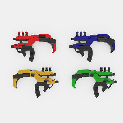 SCIFI GUN Free 3D model